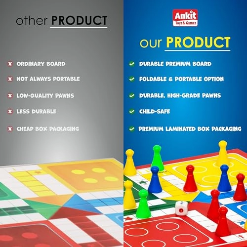 Ludo + Snake and Ladder Junior