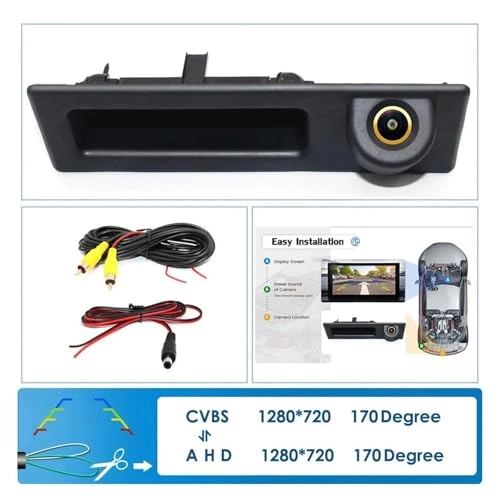 Rear View Parking Camera - Night Vision Wire