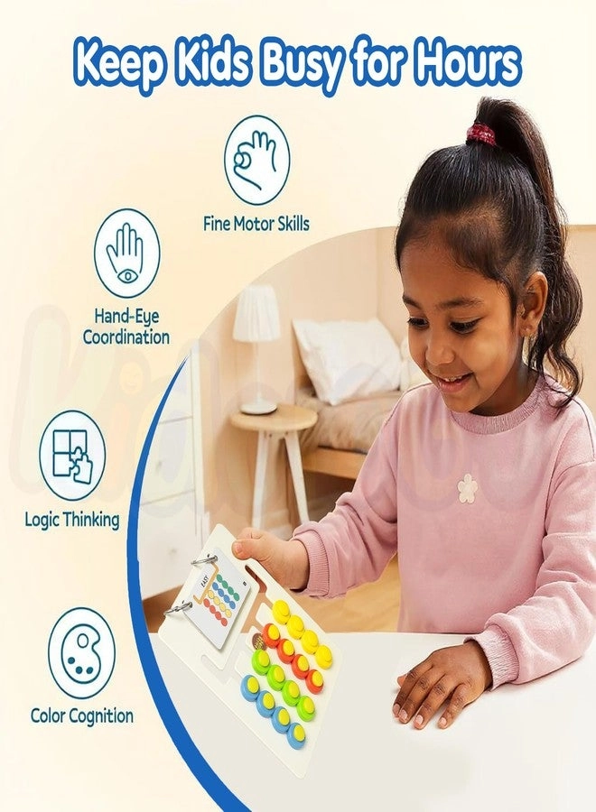 Montessori Slide Puzzle - 4-8 Years