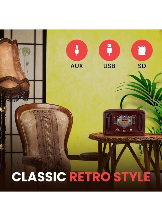 PUNP34BT - Retro Wireless Bluetooth Radio