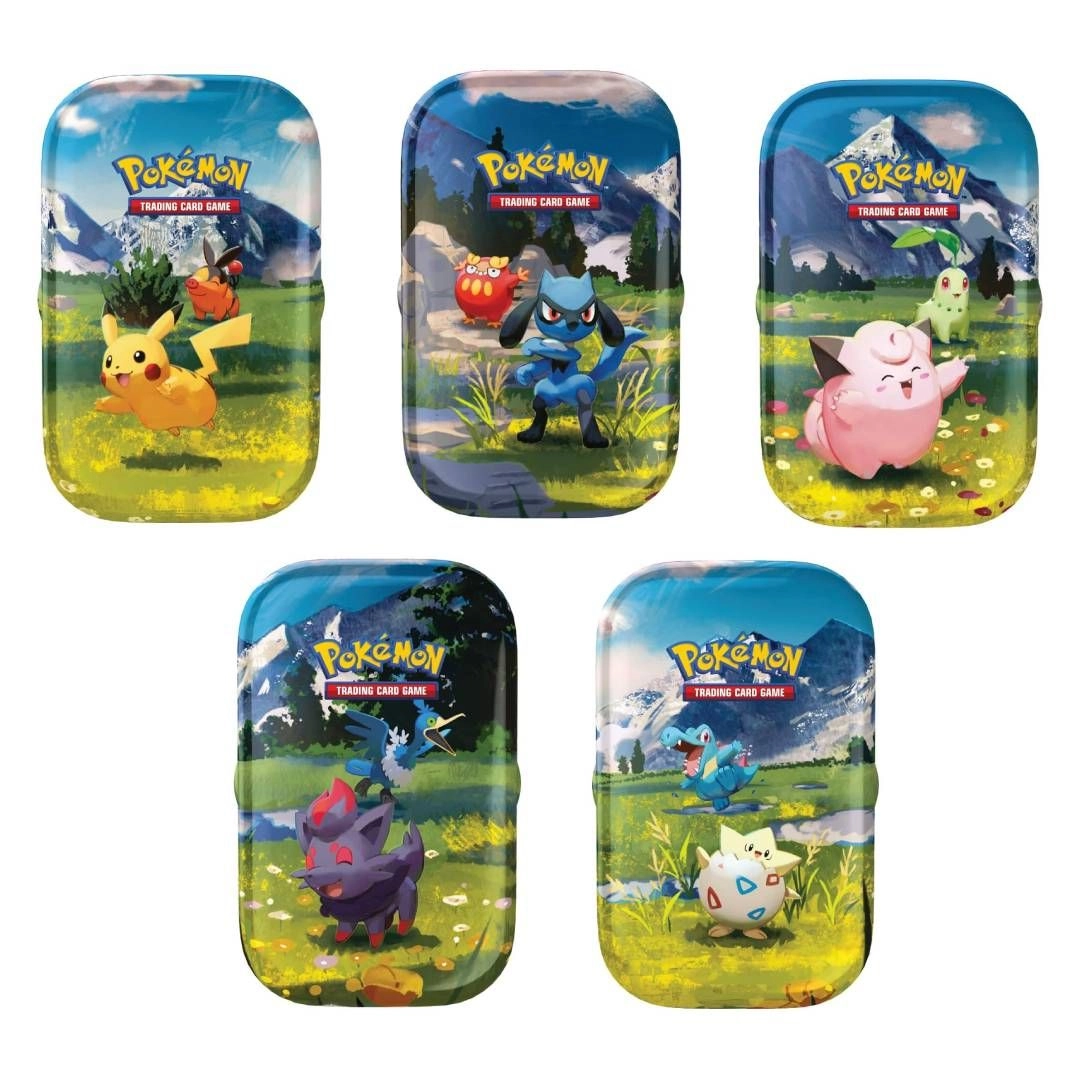 Pokémon Mega Evolution - Heroic Ascent Mini Tin - 2 Booster Packs + Geek IT Trading Card customized Sleeve
