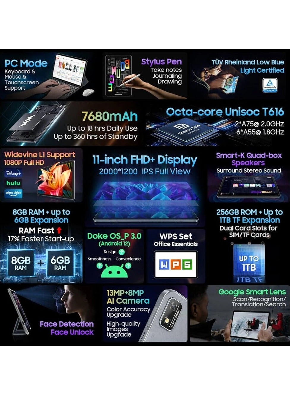 Tab 16 Pro - 256GB 11"