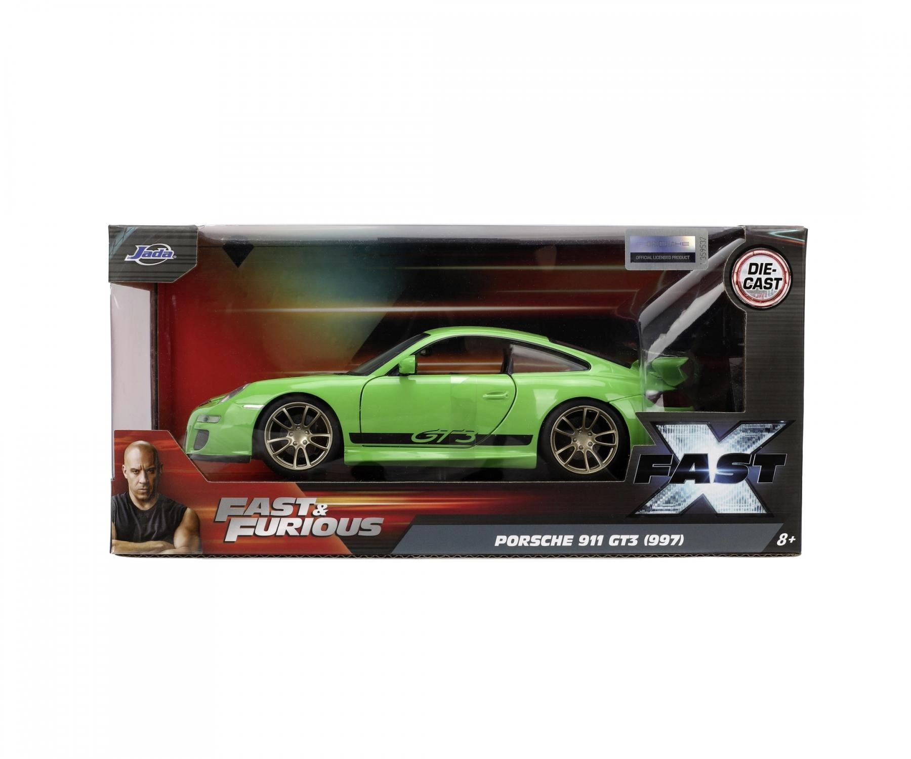 Play and Dream Fast & Furious Fast X 2023 Porsche 911 GT3 997 - 1:32
