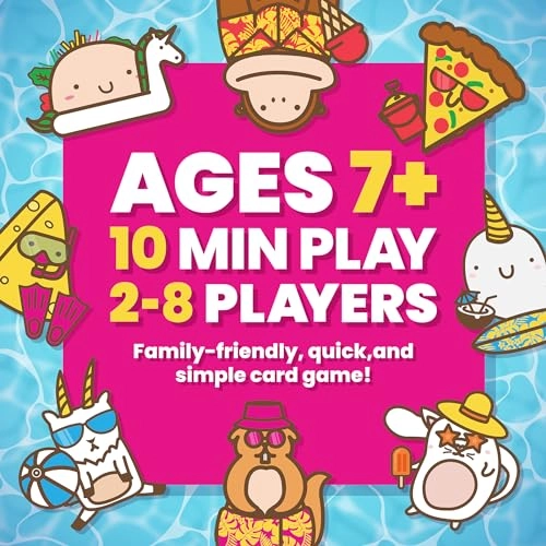 Poolside Card Game - English 7+