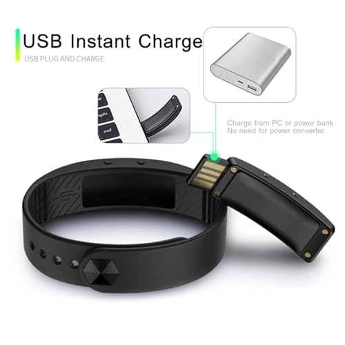 Non-Bluetooth Fitness Tracker Watch - Pedometer Calorie Counter IP65 Waterproof