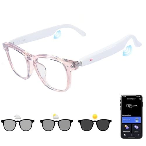 Ai Translator Smart Glasses - 164+ Language Translation AI Chat Deepseek R1 & Gemini-2.5