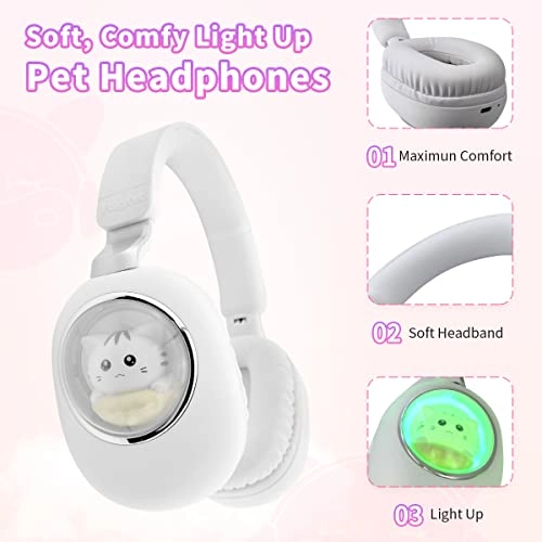 PET LIGHT UP HEADPHONES - Wireless Headphone
