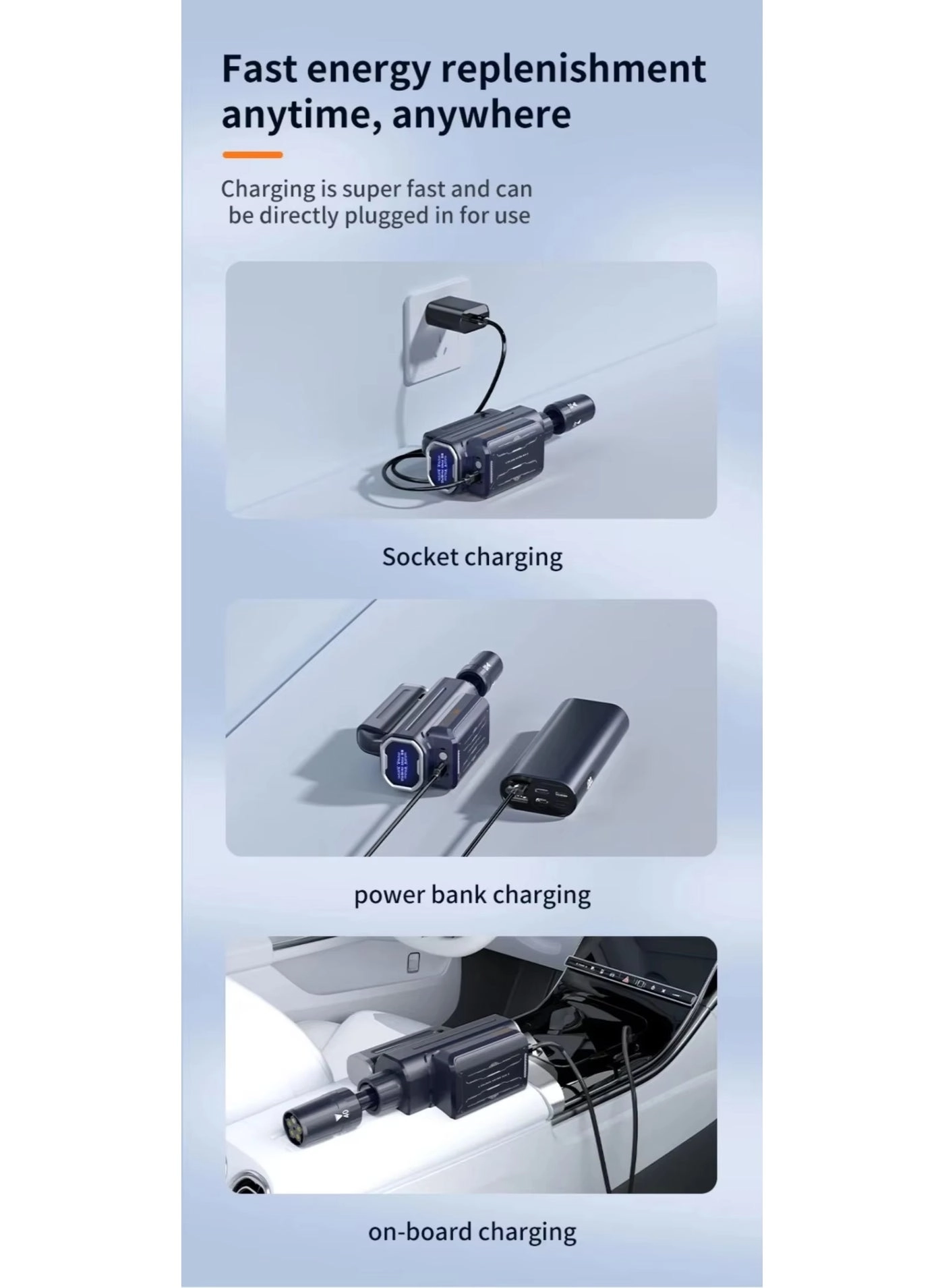 X9 - 5-in-1 Cordless Type-C