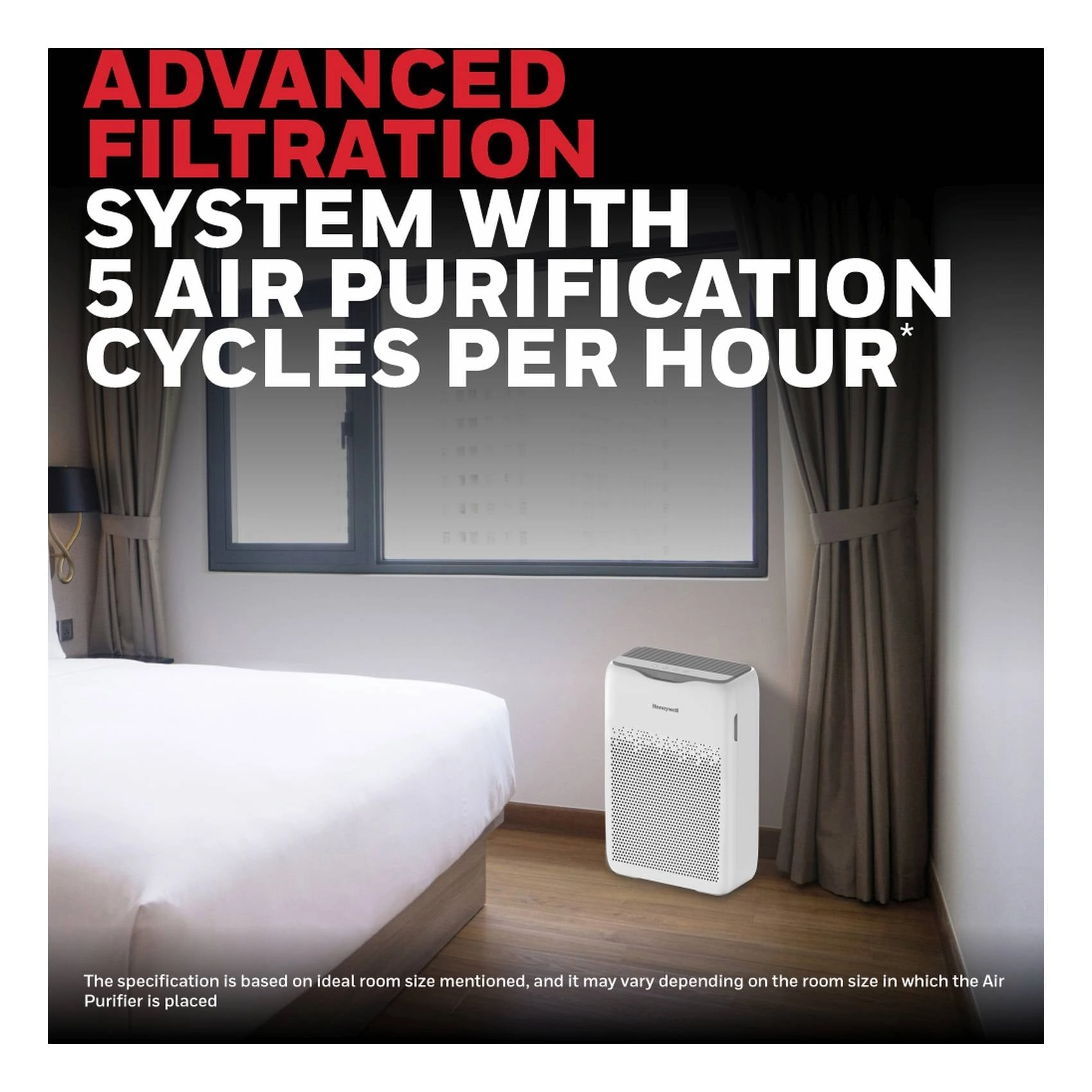 Air Touch V2 - 250 cubic metre per hour 36 square meter