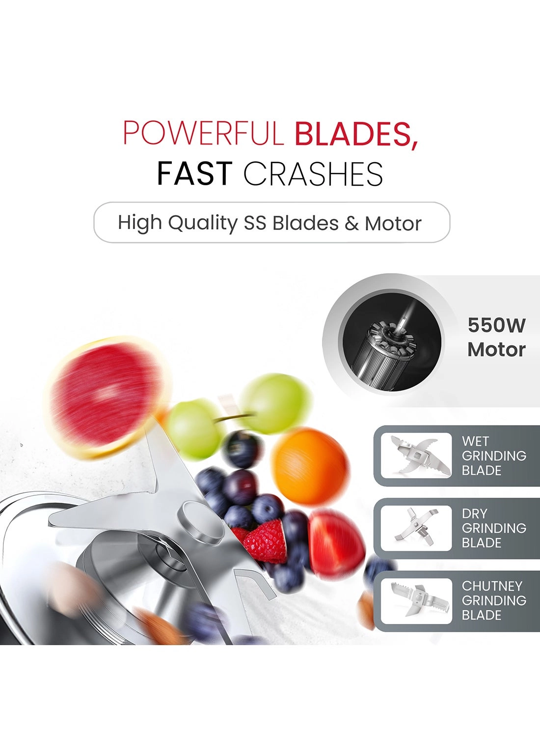 NB301SS - 1300 Milliliters 550 watts