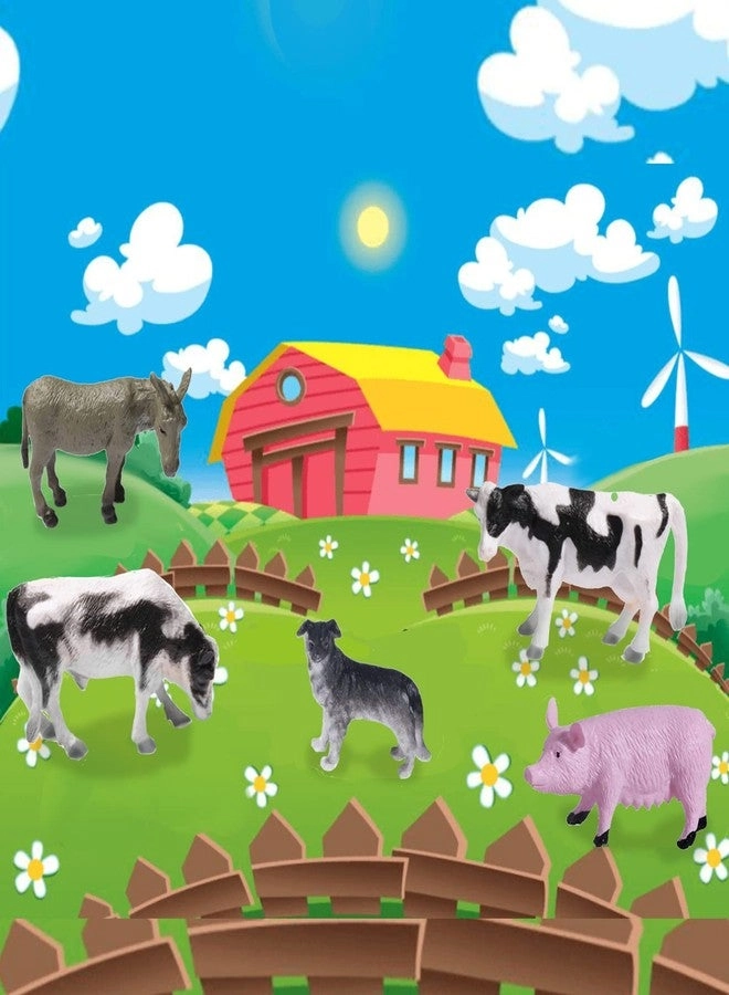 Mini Figures - 15 Pcs Farm Animal