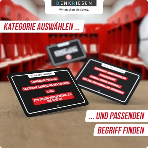 Stadt Land VOLLPFOSTEN: Eintracht Frankfurt Edition - Card Game (German)