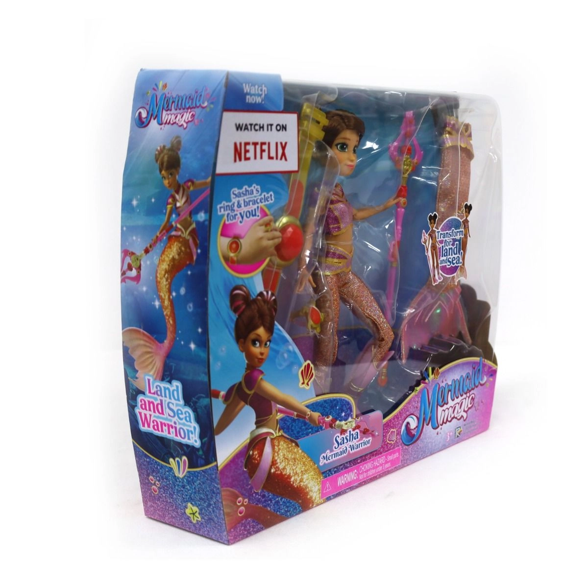 Warrior Transformation - 9 inch Multi Colour Ages 3+