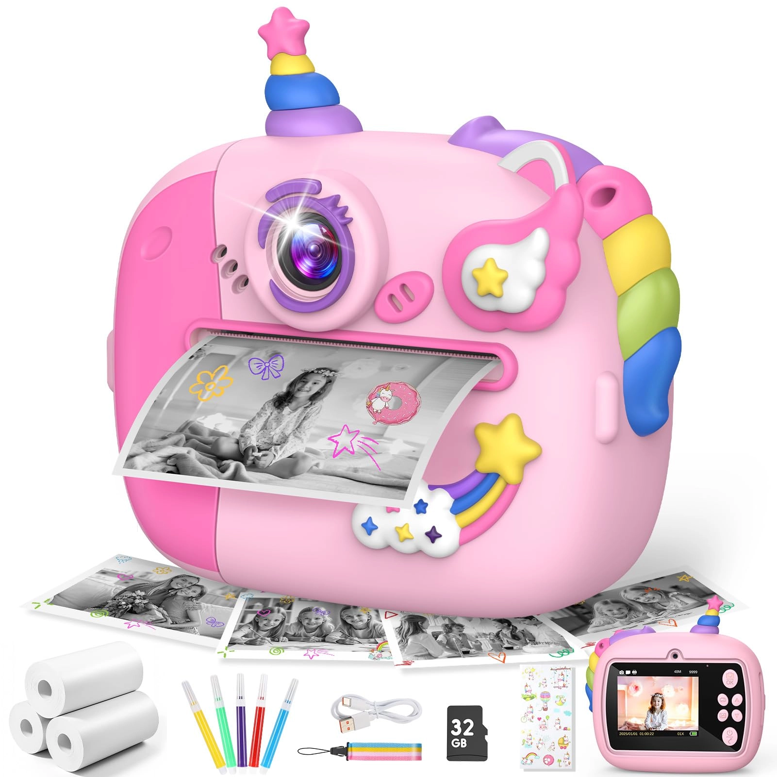 Instant Print Camera