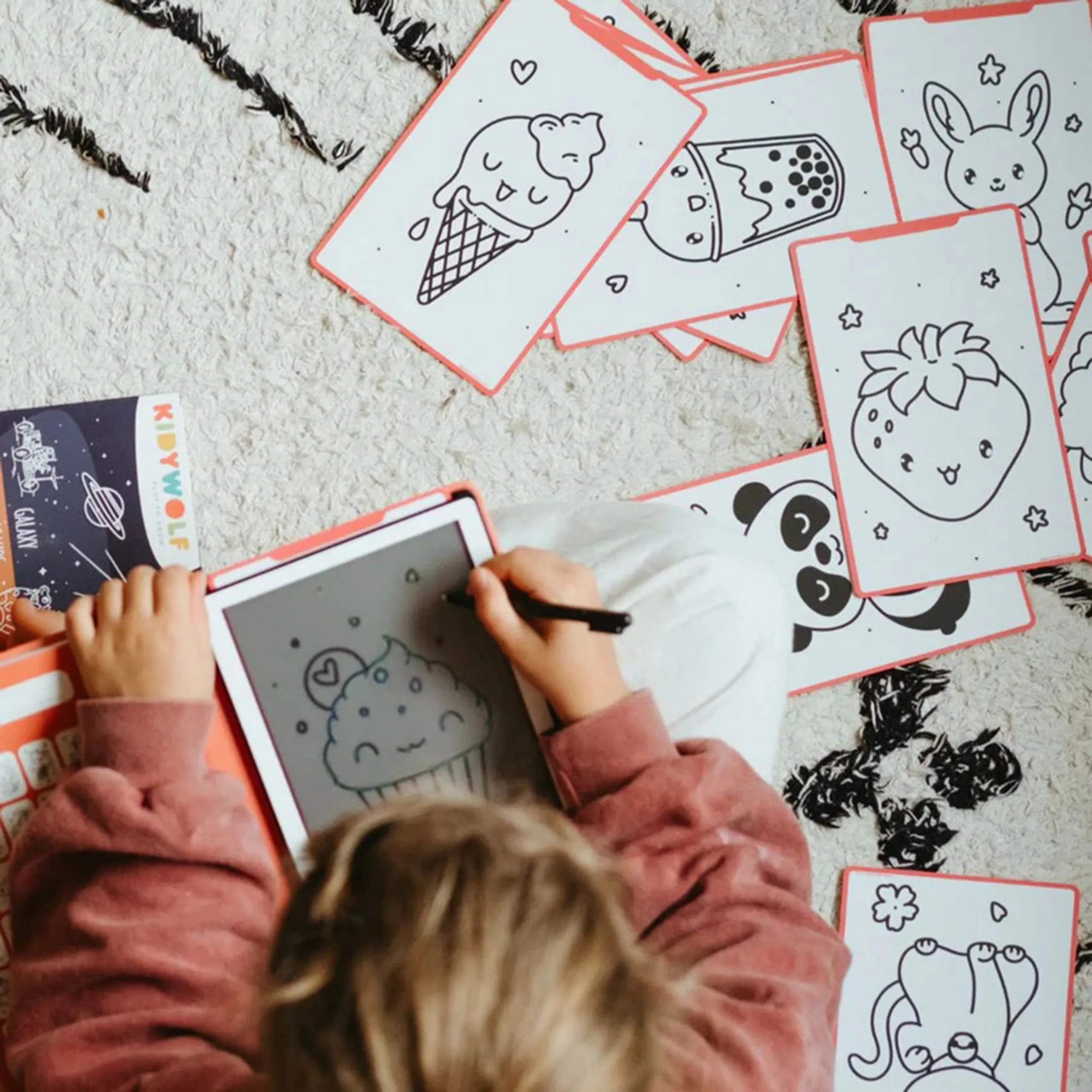 Kidydraw Mini LCD Tracing Book - 4+ years