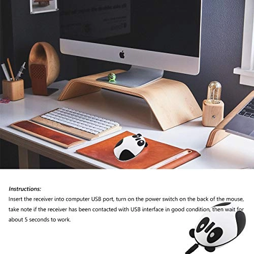 Wireless Panda Computer Mouse - USB
