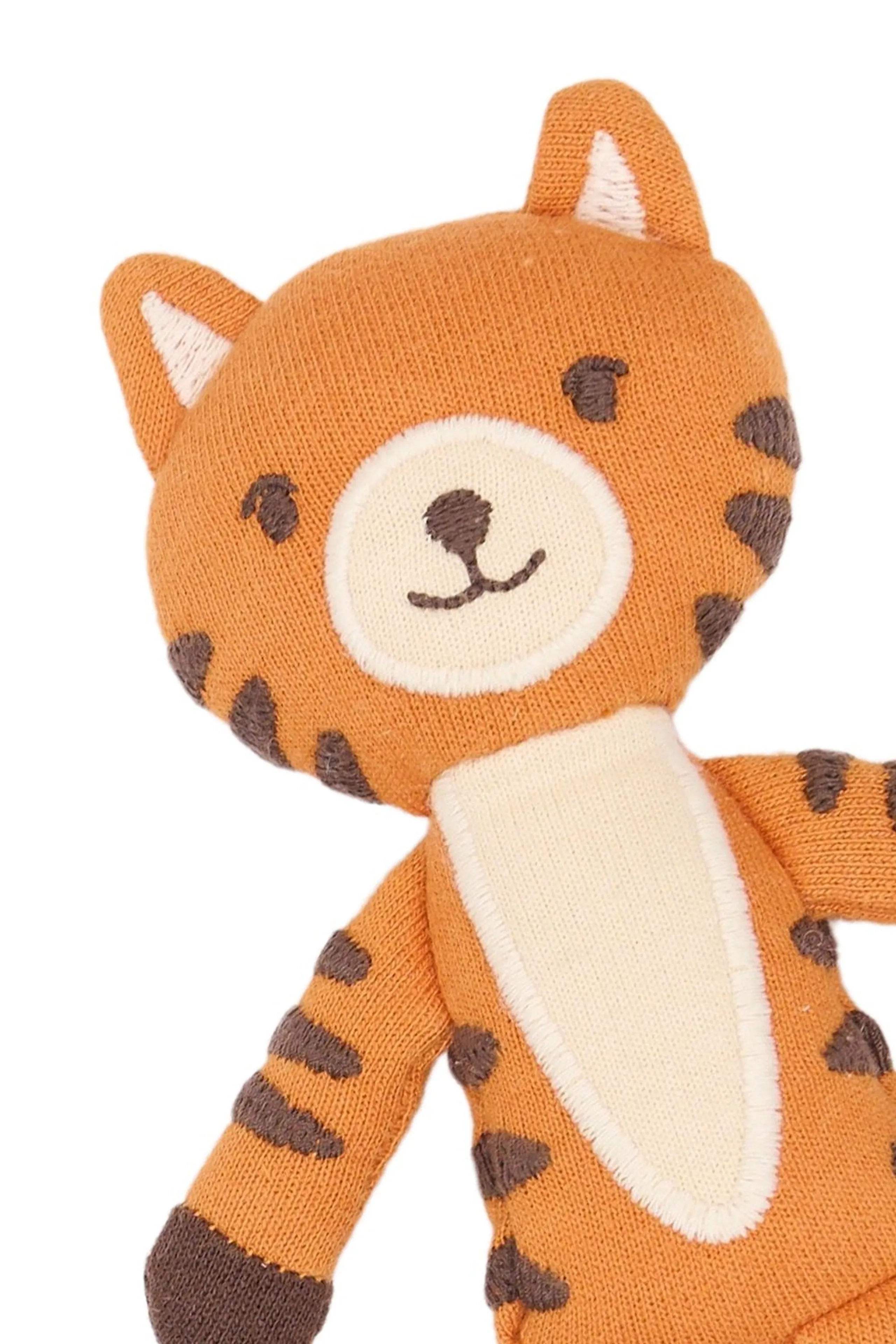 Tiger Plush Toy - 15 cm Organic Cotton