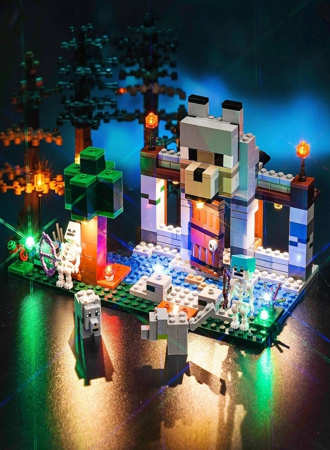 Brickshining LED Lighting - Compatible with Lego The Wolf Stronghold 21261 Light Kit Standard Version?