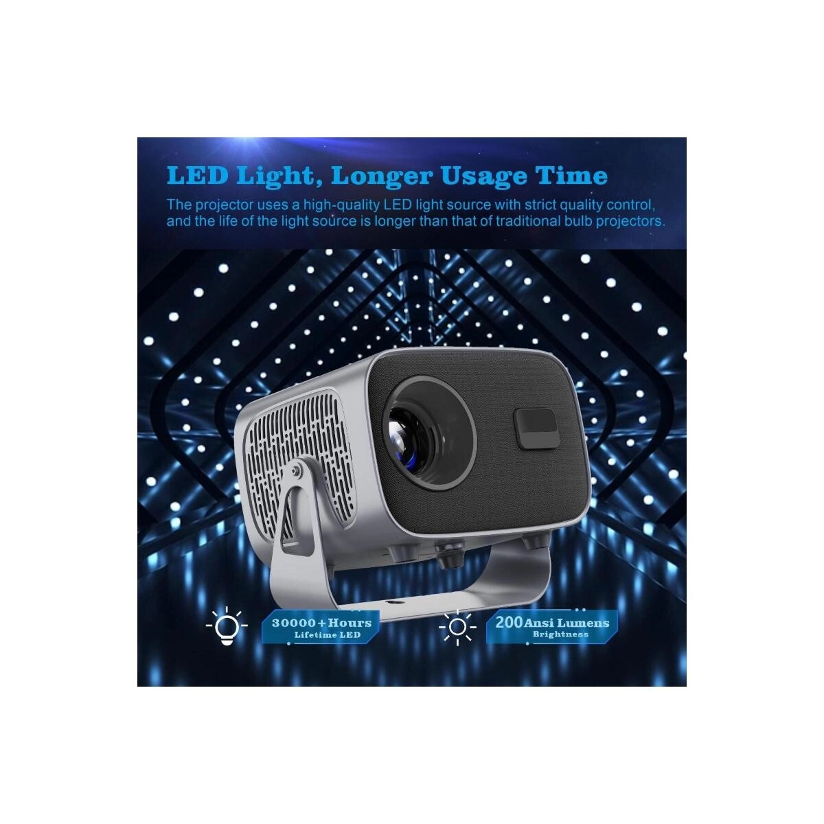 Mini Projector - 15000 Lumens