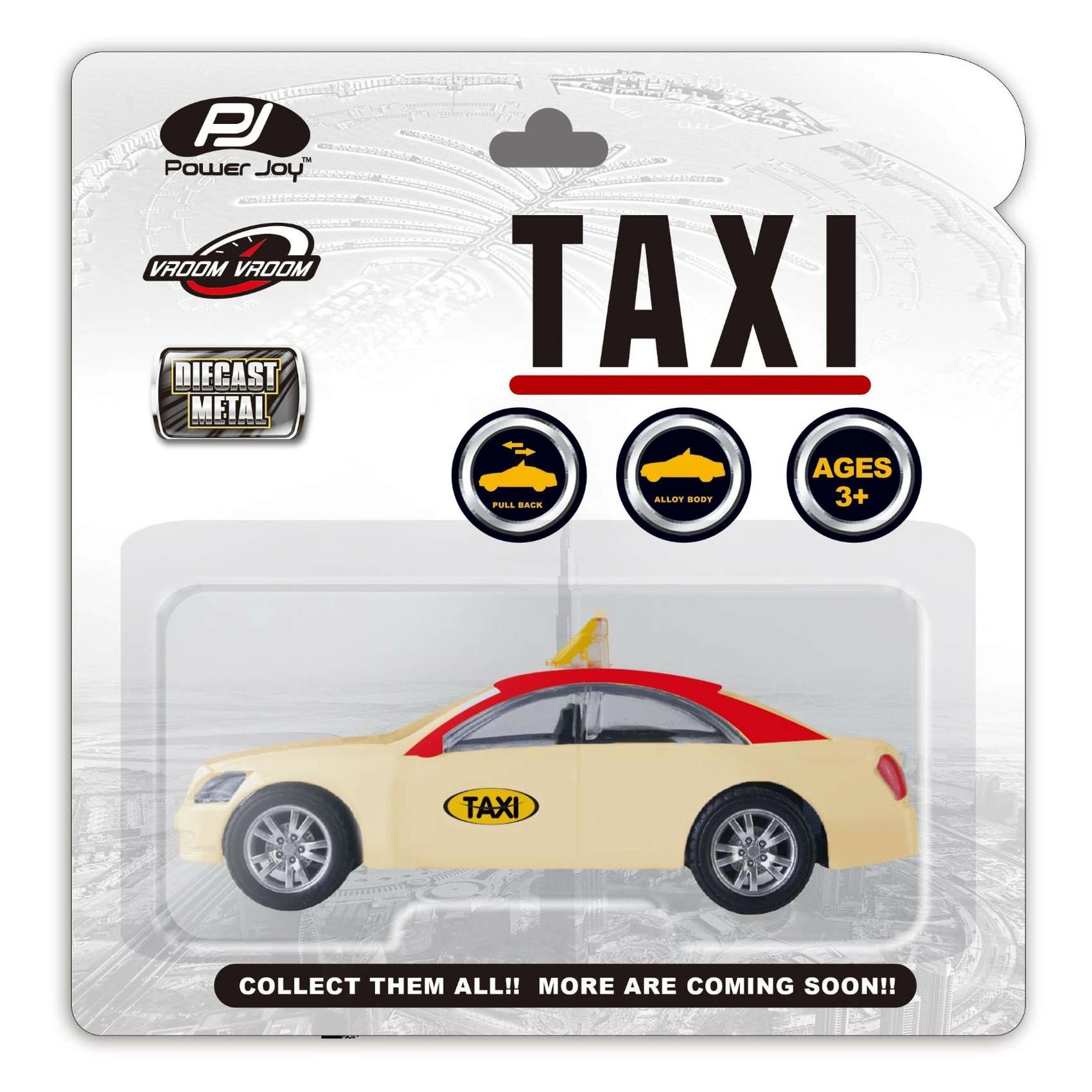 Vroom Vroom Diecast - Dubai Taxi - 1:43