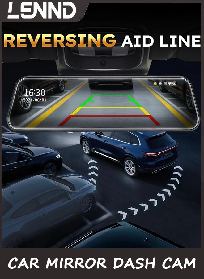 Mirror Dash Cam - 1080P FHD