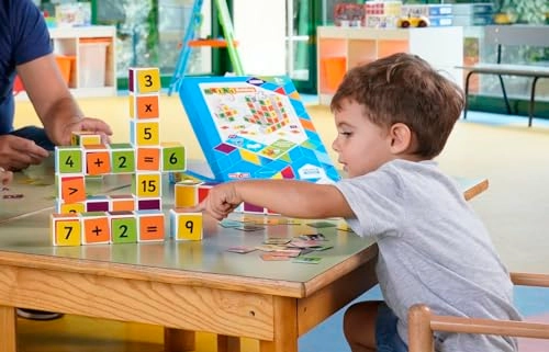 Magicube Math Building And Clips - 55 pcs