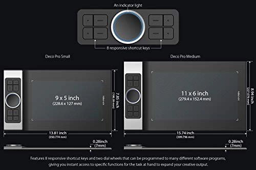 Deco Pro - 9x5 Inch 8192 Levels