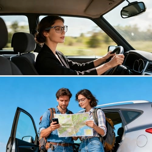 QT-35 - Bluetooth 5.4 140 Languages Black Frame Grey Lens