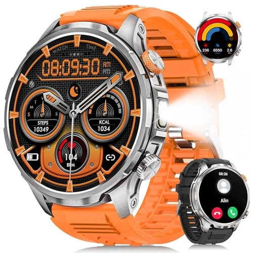 Military Smart Watch 52.5mm Aerospace aluminum and titanium