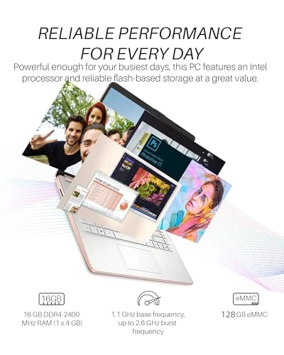 Newest 14 Inch Laptop - 14'' Celeron N4120 16GB DDR4 384GB