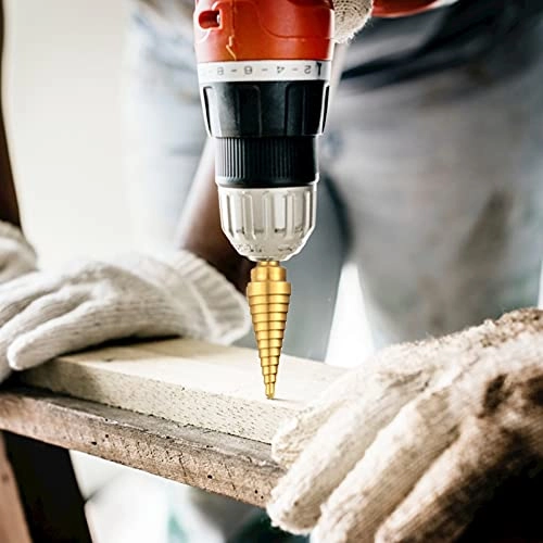 Step Drill Bit Set - 5PCS HSS