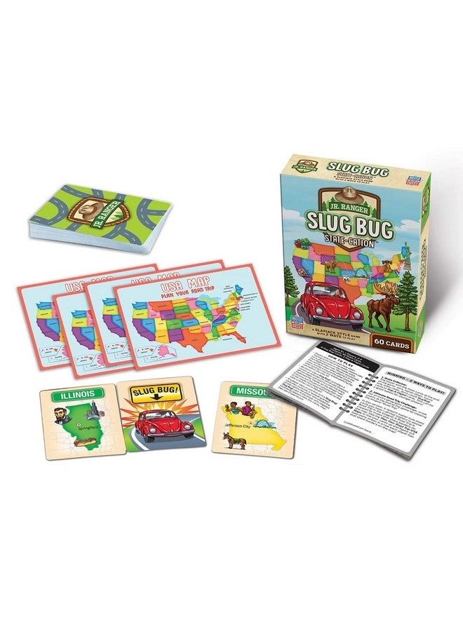 Jr Ranger - Slug Bug State-Cation - Card Game