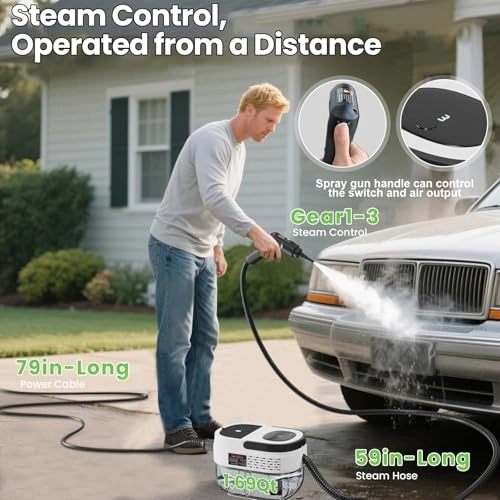 steam cleaner - 3BAR 1600 Milliliters