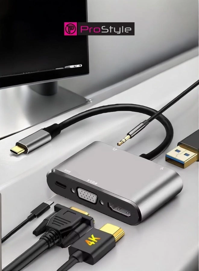 USB-C Hub - 5-in-1 USB 3.0
