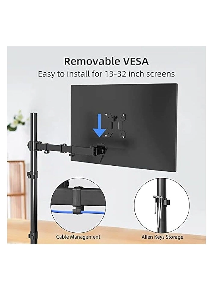 Single Monitor Desk Mount - 1 32 Inch