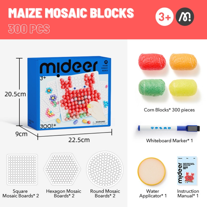 Maize Mosaic Blocks - 300 Pcs