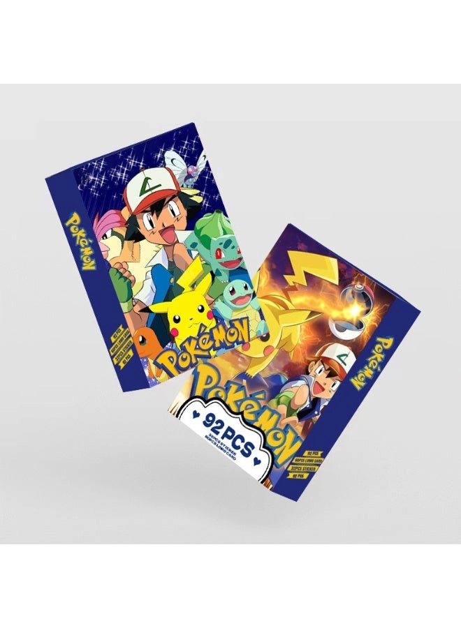 Pikachu LOMO Cards Set - 92pcs