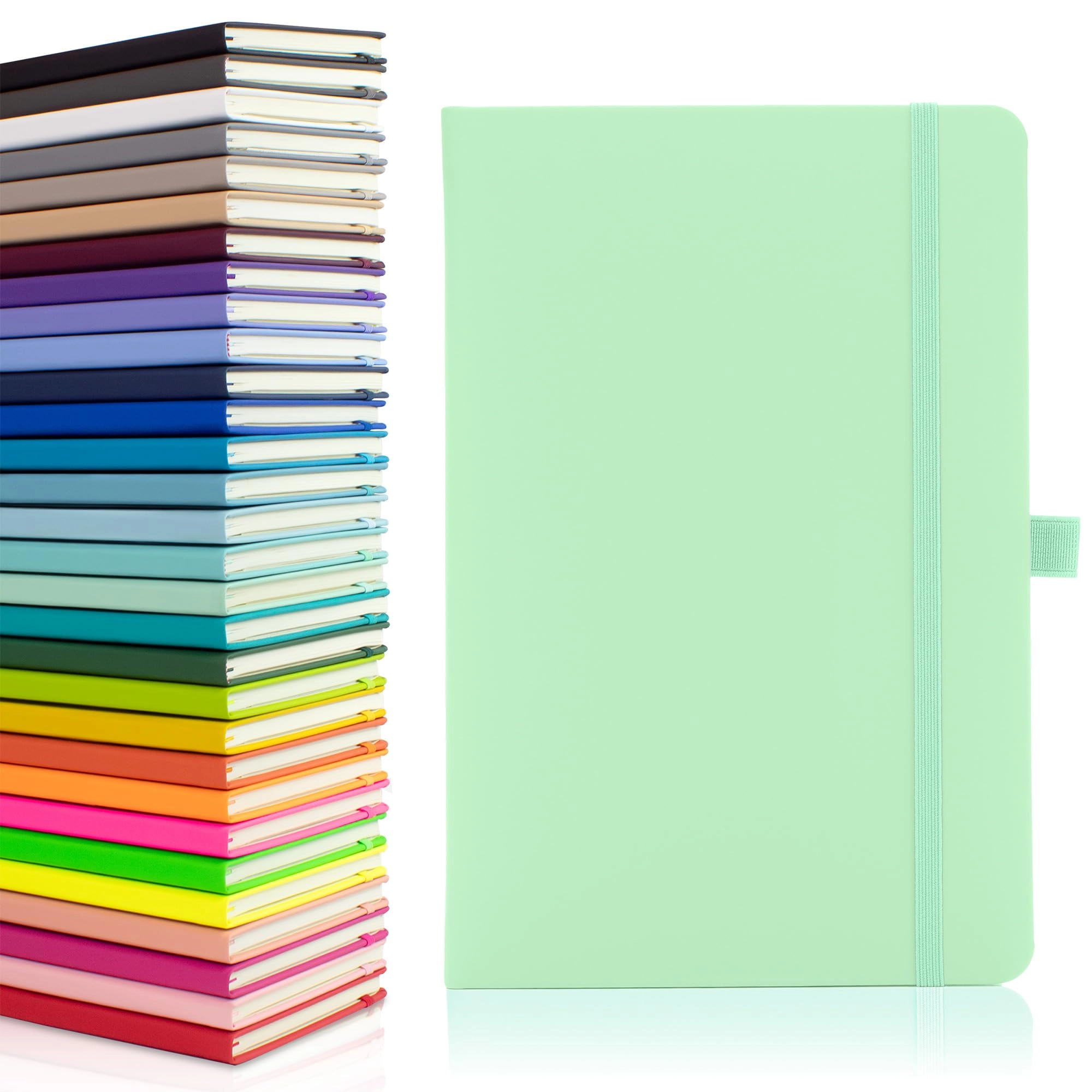 Notes London Eco A5 Notebook 50 Pack A5 Hardcover - Lined 80 Sheets