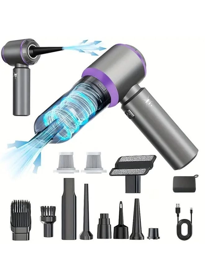 4-in-1 Wireless Handheld Vacuum Cleaner - 2000mAh