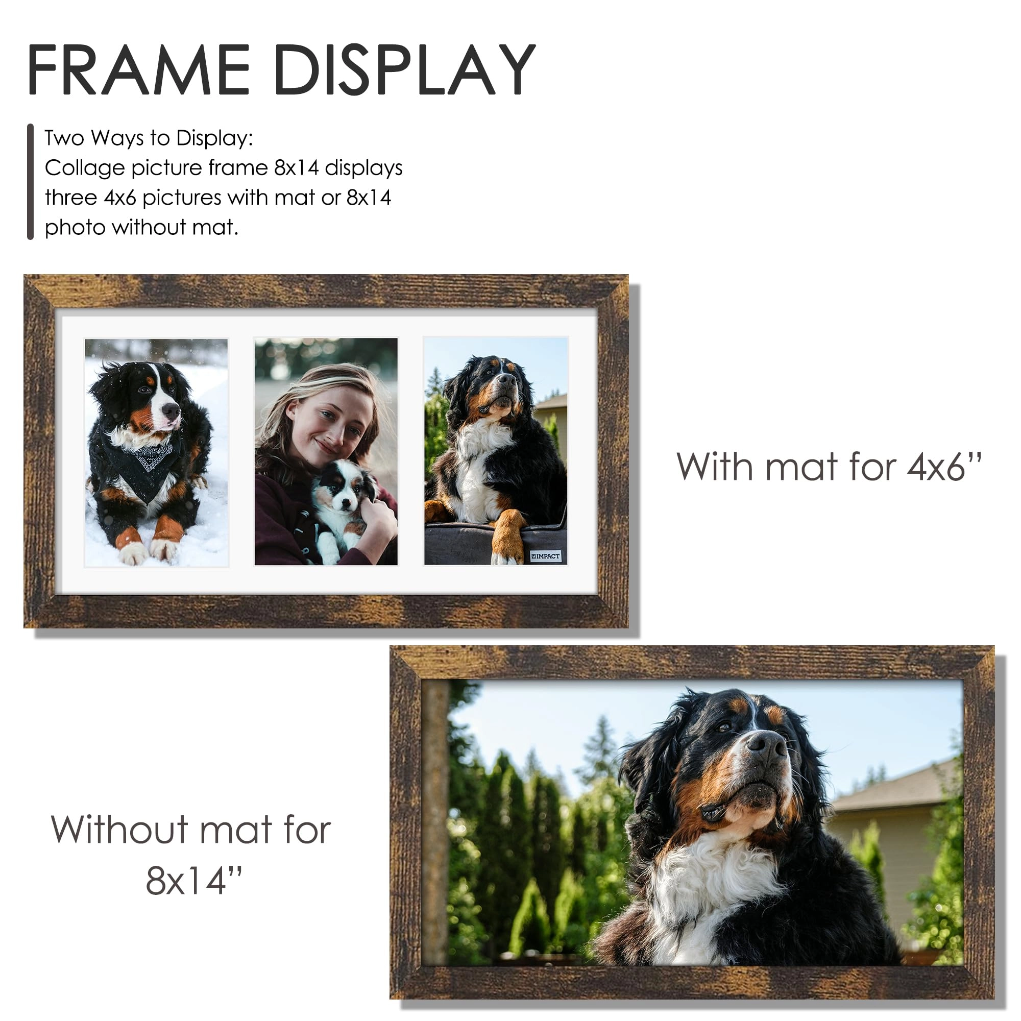 Collage Picture Frame - 8x14 3