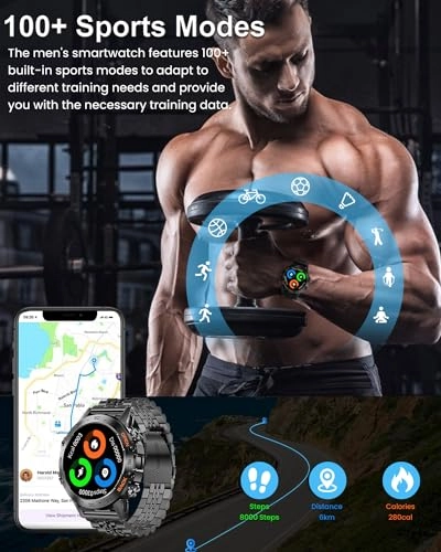 Military Smart Watch - 1.43"