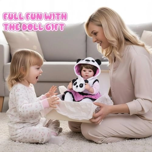 Reborn Baby Doll - 22 Inch Cotton Vinyl African American Ages 3+