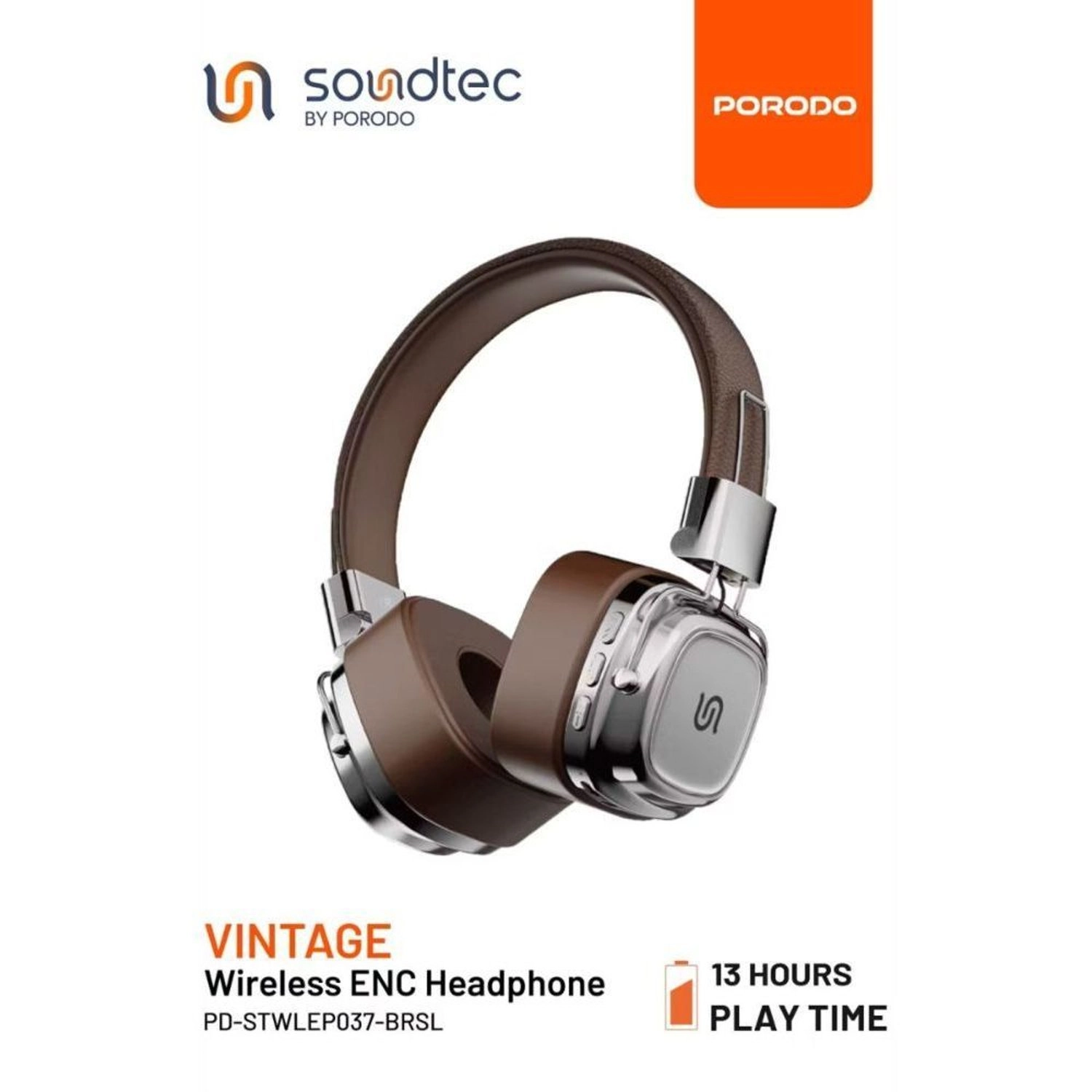 Soundtec Vintage Wireless Headphone