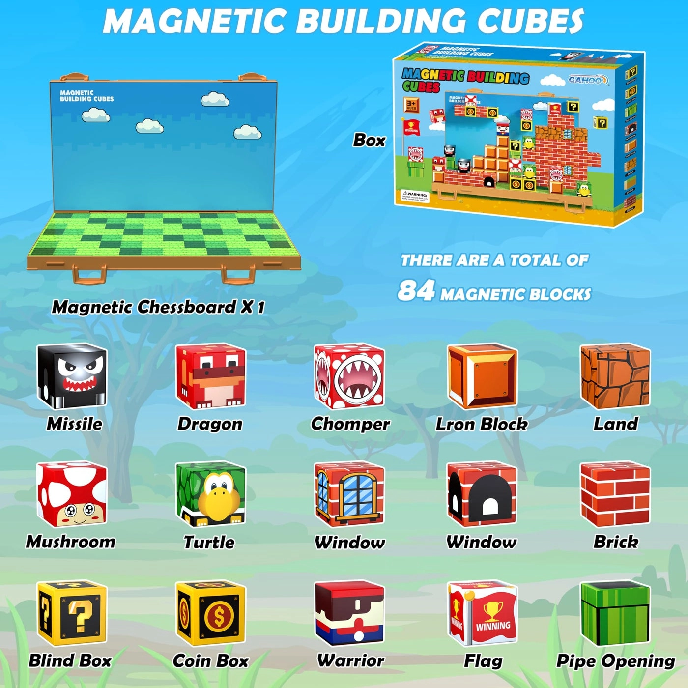 Magnetic Blocks