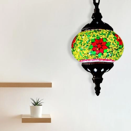 Mediterranean Pendant - E27 Mosaic