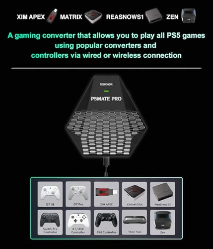 P5Mate Pro - Wired/Wireless PS5 PC