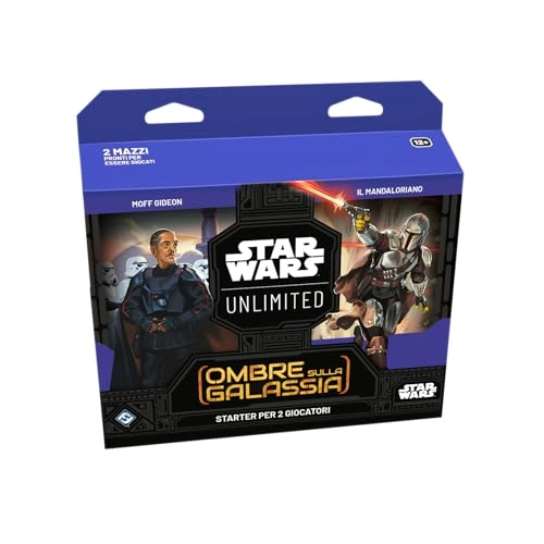 Star Wars: Unlimited TCG Shadows of The Galaxy Starter Set (Italian)