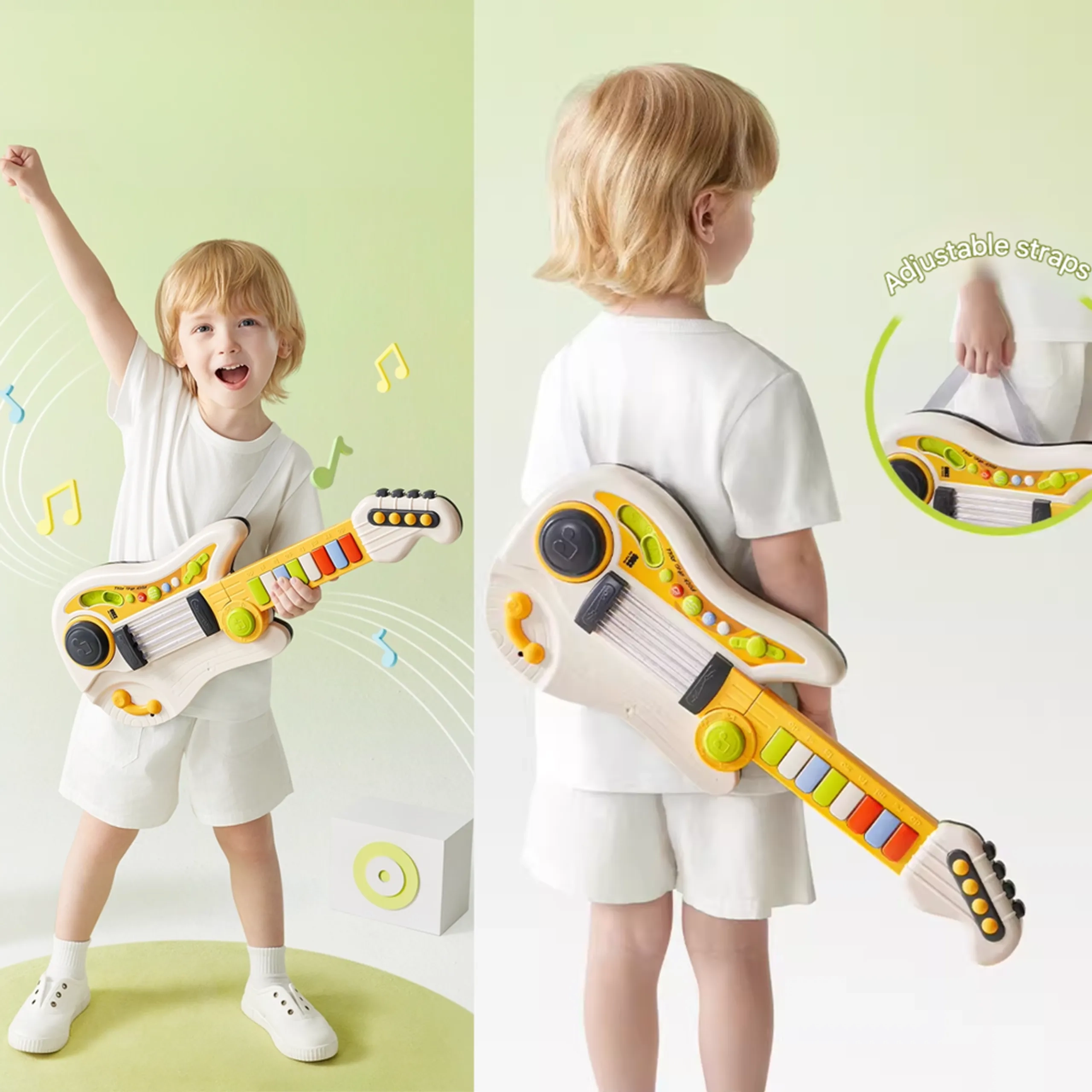 Super Star Music Guitar - Suitable for 12 months & above