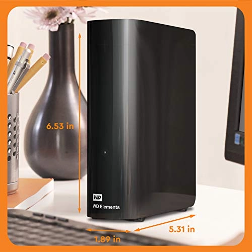 Elements Desktop - 6TB 3.5-inch HDD