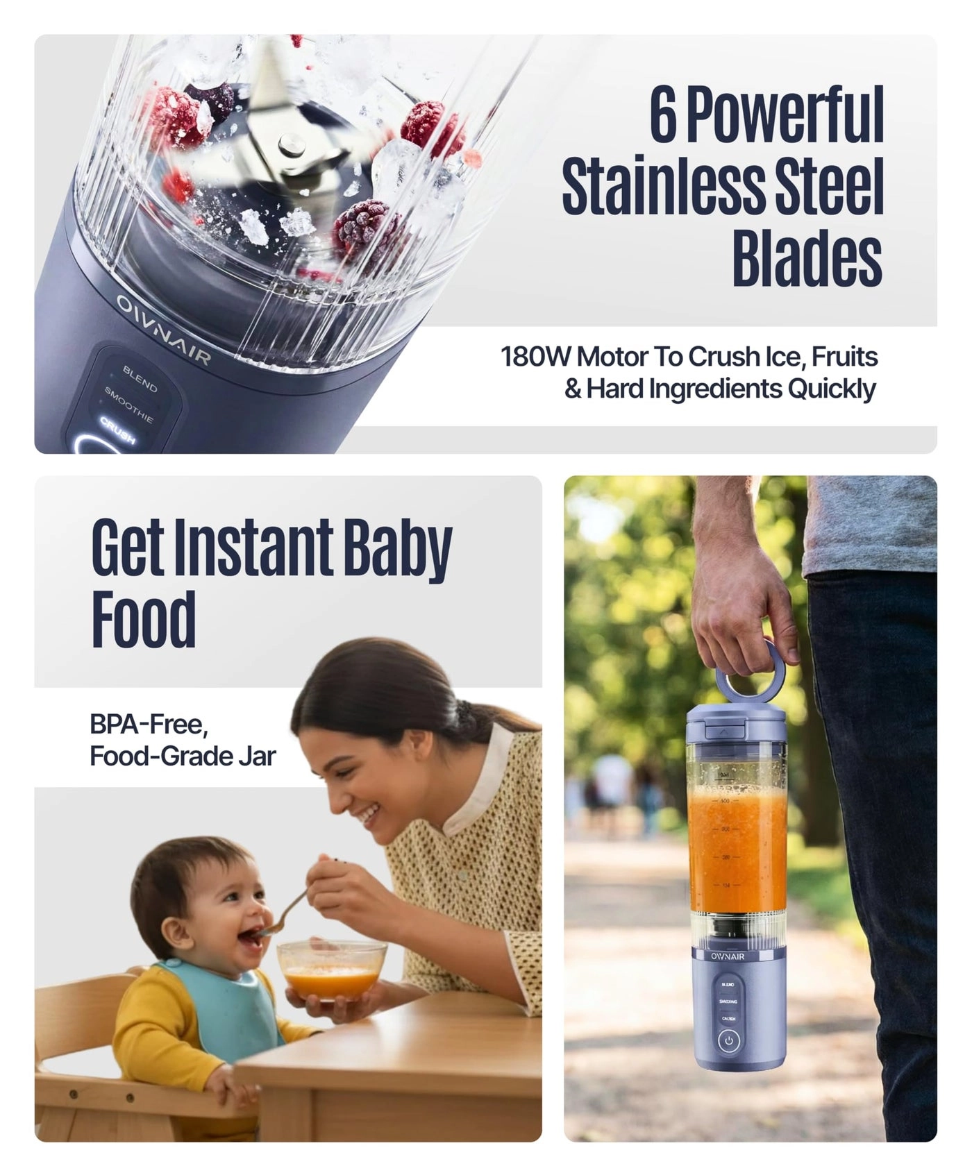 Portable Blender - 180W